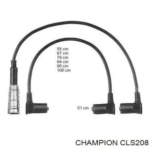 Высоковольтные провода CLS208 Champion