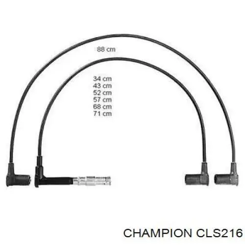 Высоковольтные провода CLS216 Champion