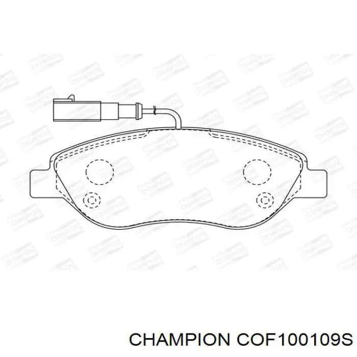 Filtro de aceite COF100109S Champion