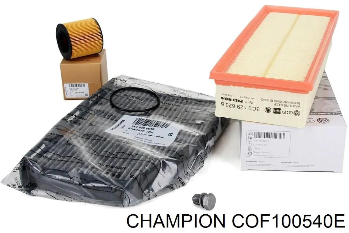 Фильтр очистки масла центробежный Champion COF100540E цена, от 4.00 USD