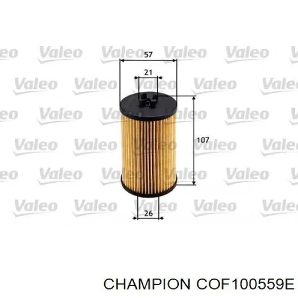 Фільтр масляний COF100559E Champion