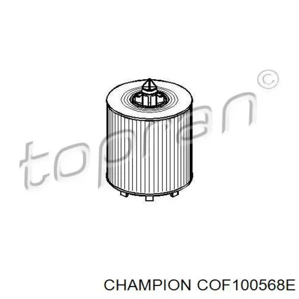 Фільтр масла COF100568E Champion