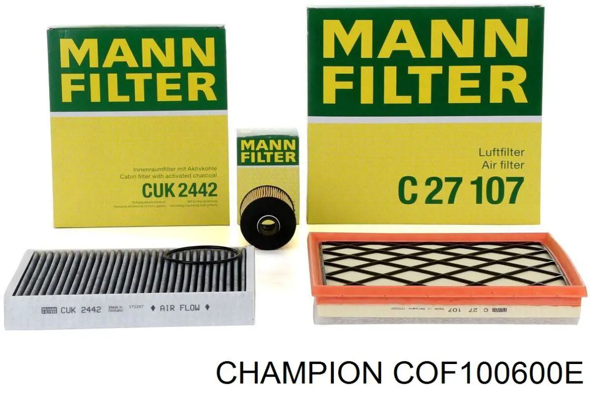 Фільтр масляний COF100600E Champion