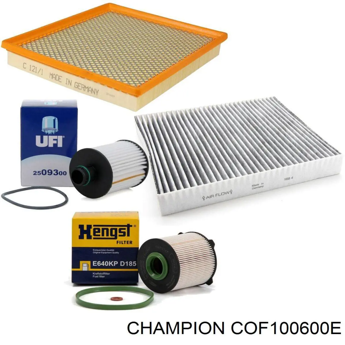 Фильтр очистки масла центробежный Champion COF100600E цена, от 6.33 USD