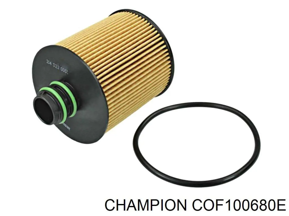 COF100680E Champion filtro de óleo