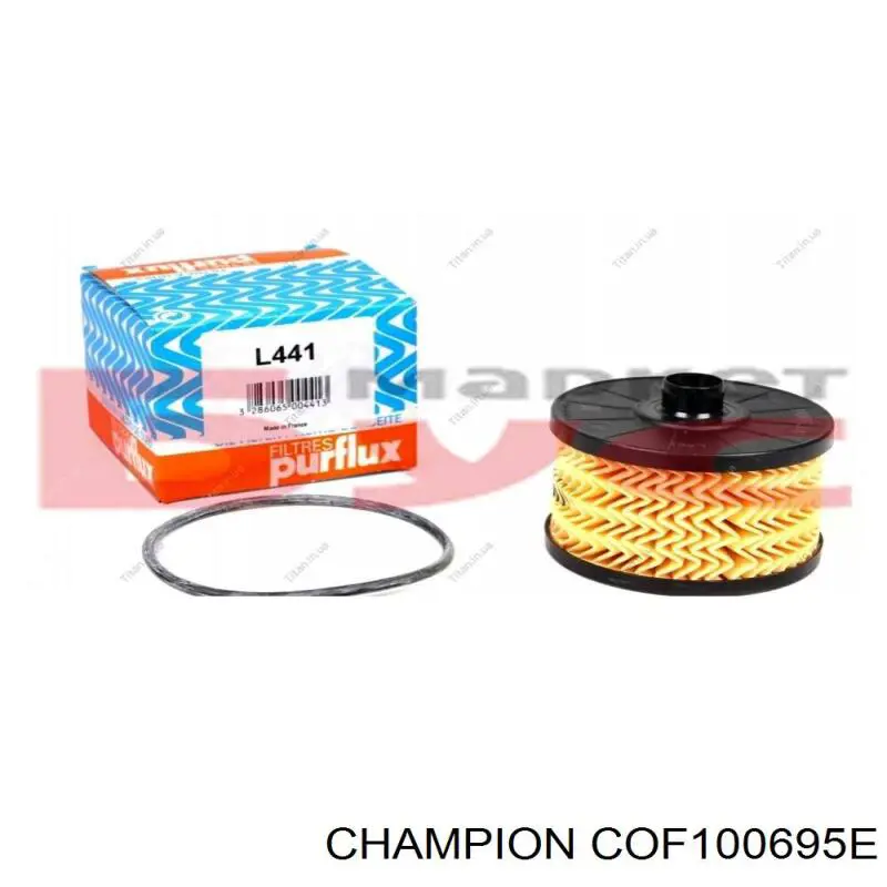 Купить COF100695E Champion Фильтр центробежный очистки масла