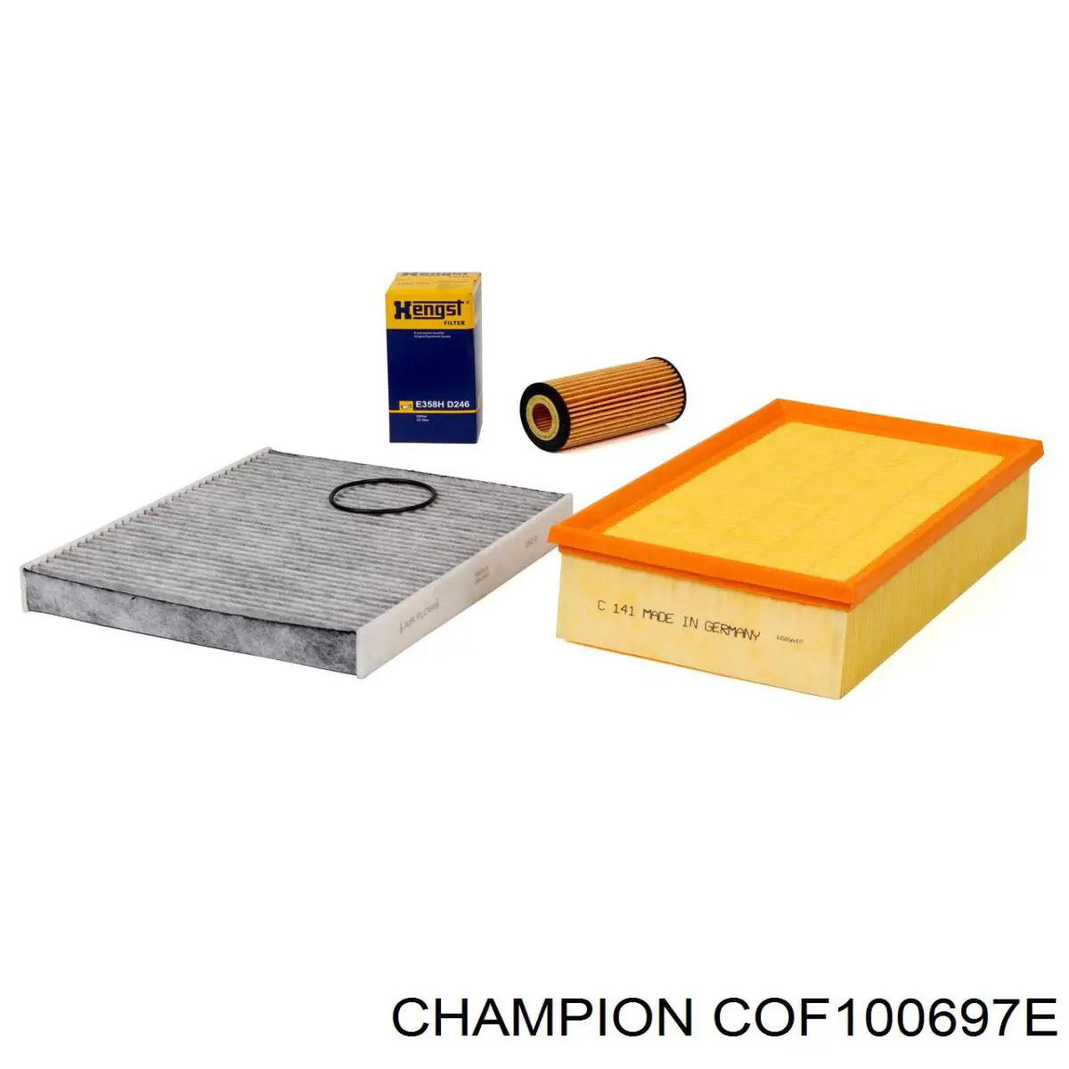 COF100697E Champion Масляный фильтр двигателя