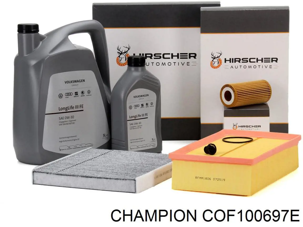 Фильтр масла Champion COF100697E