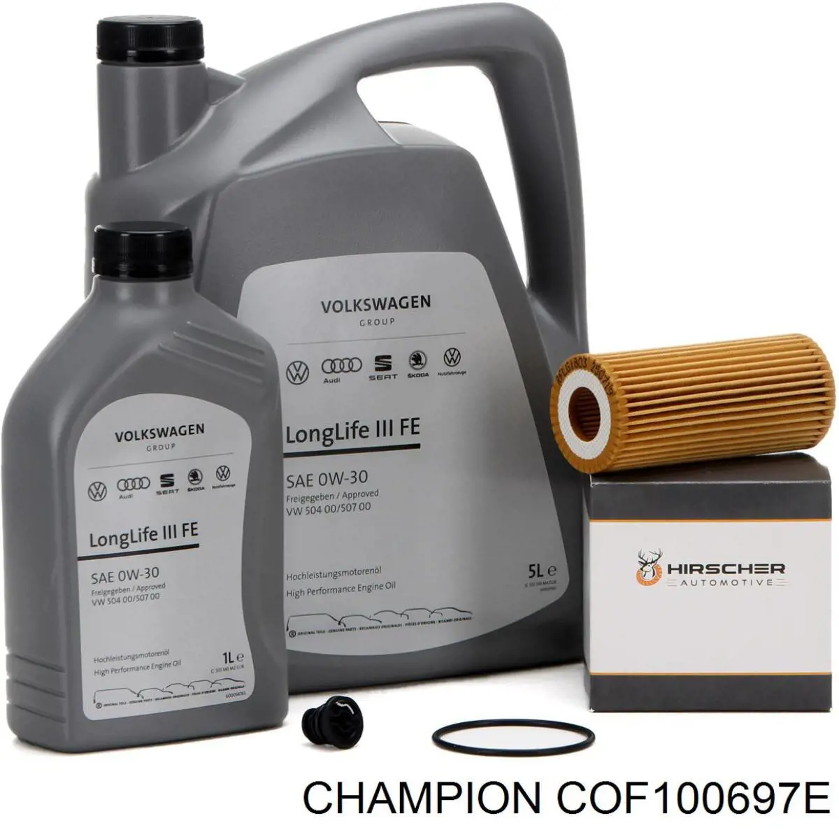 Фильтр очистки масла центробежный Champion COF100697E цена, от 5.88 USD