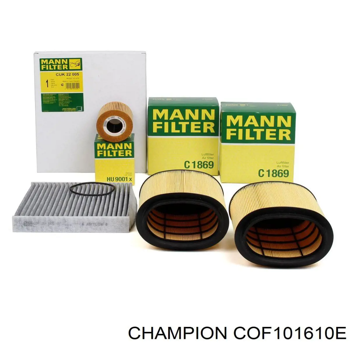 Filtro de aceite COF101610E Champion