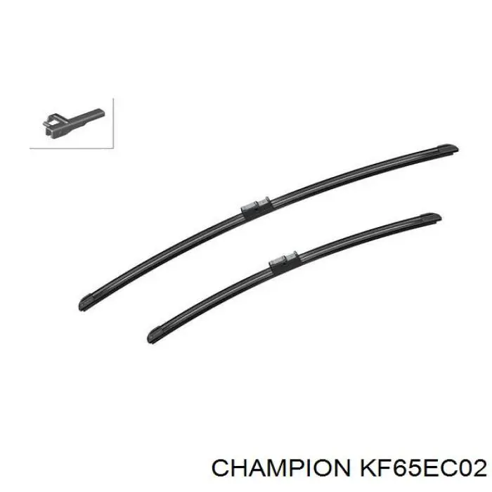 KF65E-C02 Champion щетка-дворник лобового стекла, комплект из 2 шт.