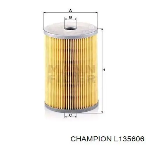 Топливный фильтр DE686 Mfilter