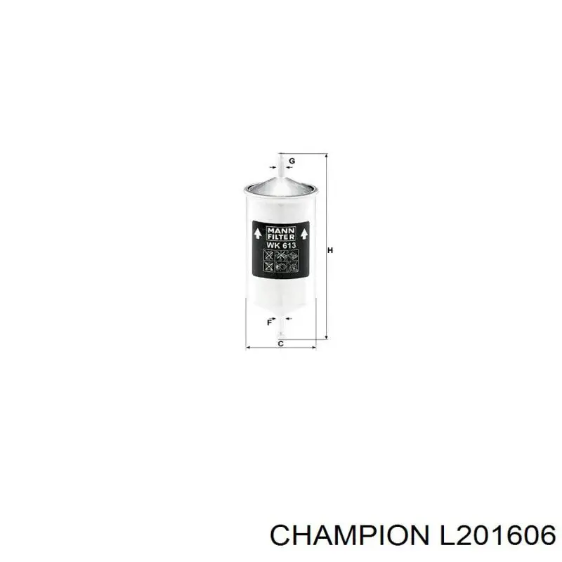 Купить L201606 Champion Фильтр-отстойник топлива грубой очистки