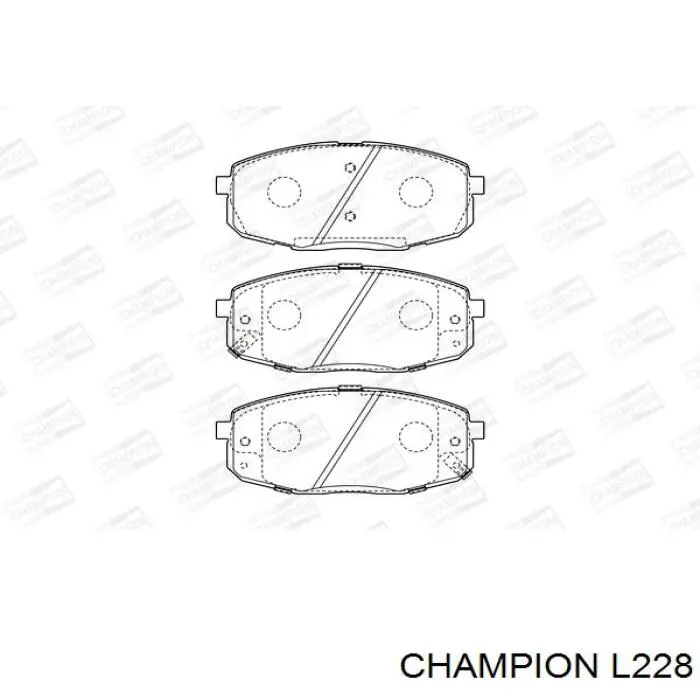 Топливный фильтр L228 Champion