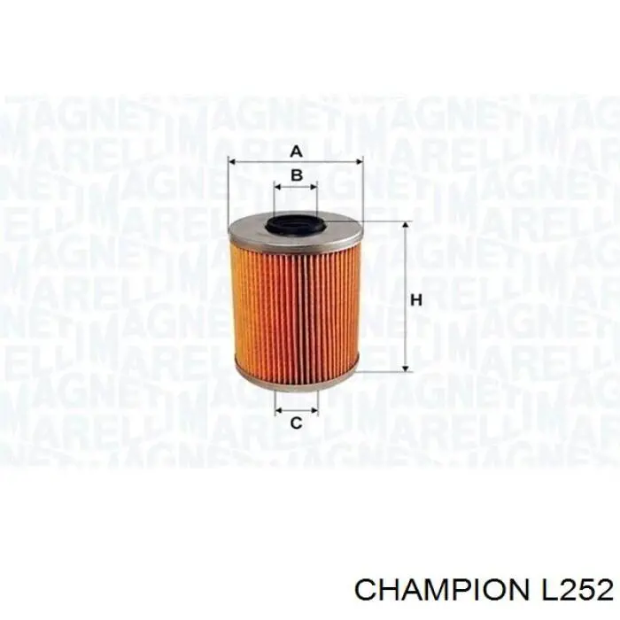 L252 Champion Фильтр топлива
