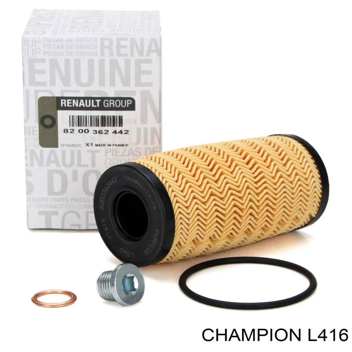 L416 Champion filtro de combustível