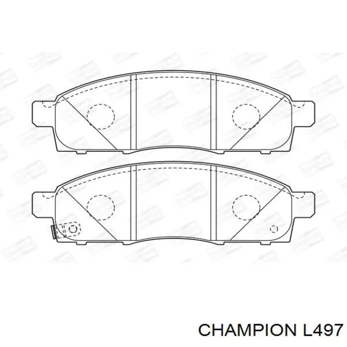 Топливный фильтр L497 Champion