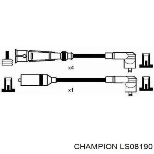 Высоковольтные провода LS08190 Champion