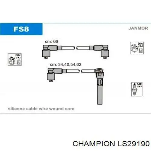 LS29190 Champion высоковольтные провода