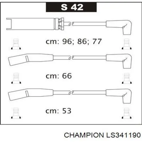 C1158 VALEO Провода высоковольтные