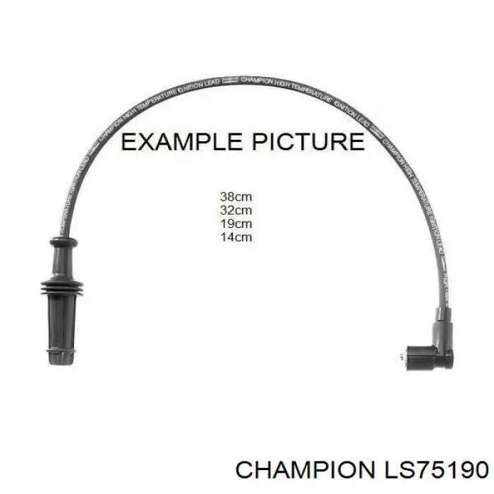Высоковольтные провода LS75190 Champion