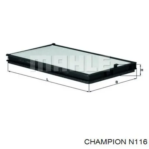 N116 Champion фильтр салона