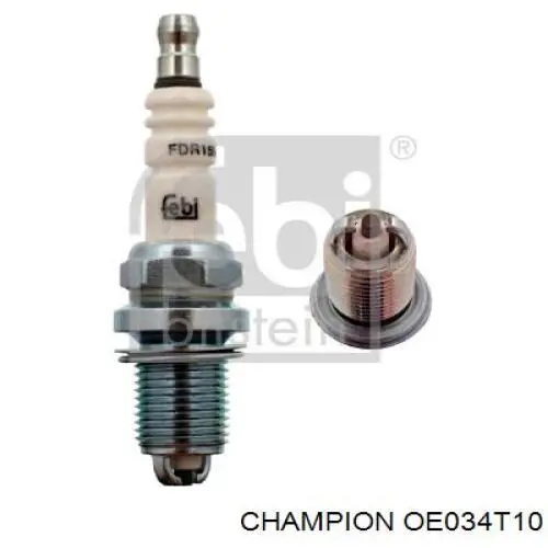 Свеча зажигания Champion OE034T10 цена, от 2.33 USD