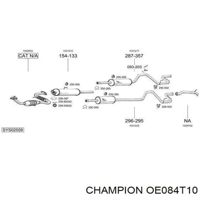 OE084T10 Champion