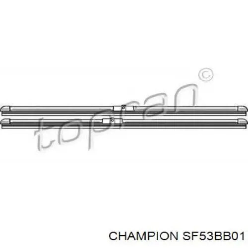 SF53BB01 Champion щетка-дворник лобового стекла пассажирская