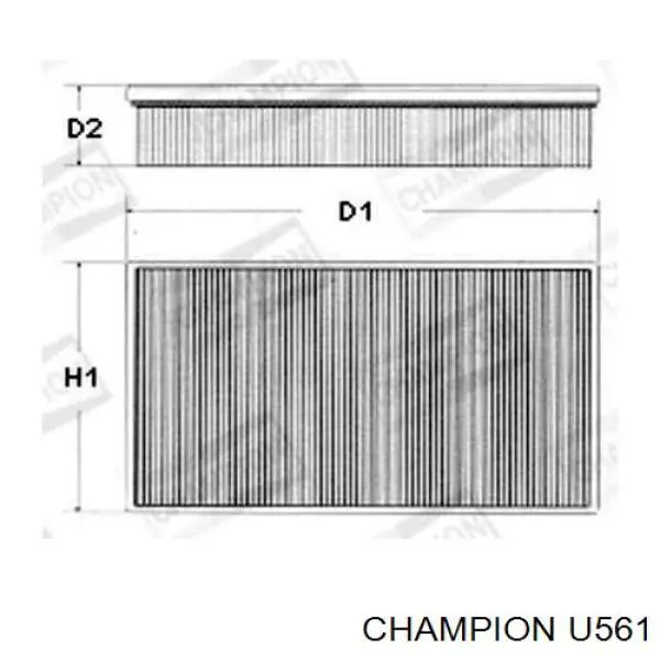 Воздушный фильтр U561 Champion