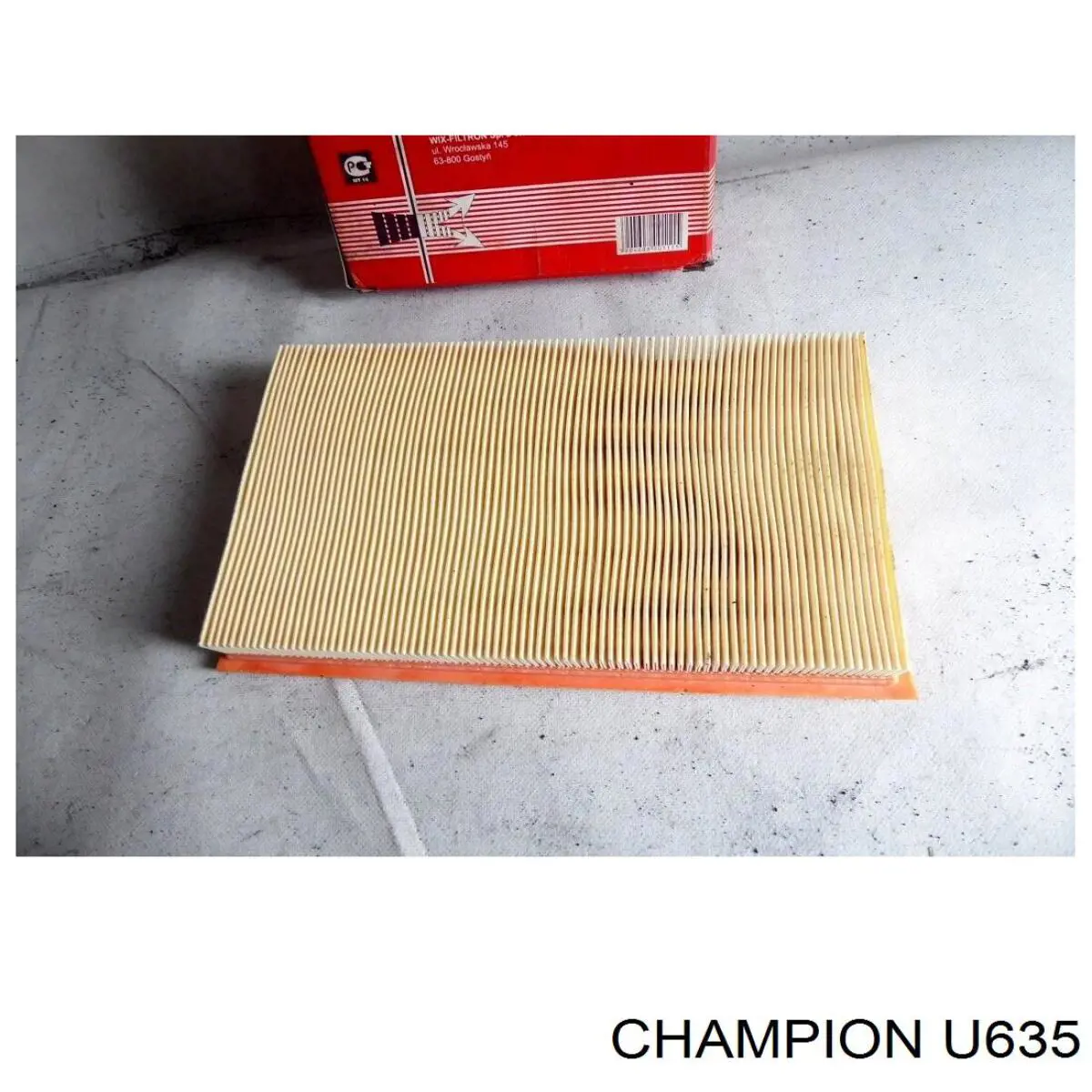 Элемент воздушного фильтра Champion U635 цена, от 3.92 USD