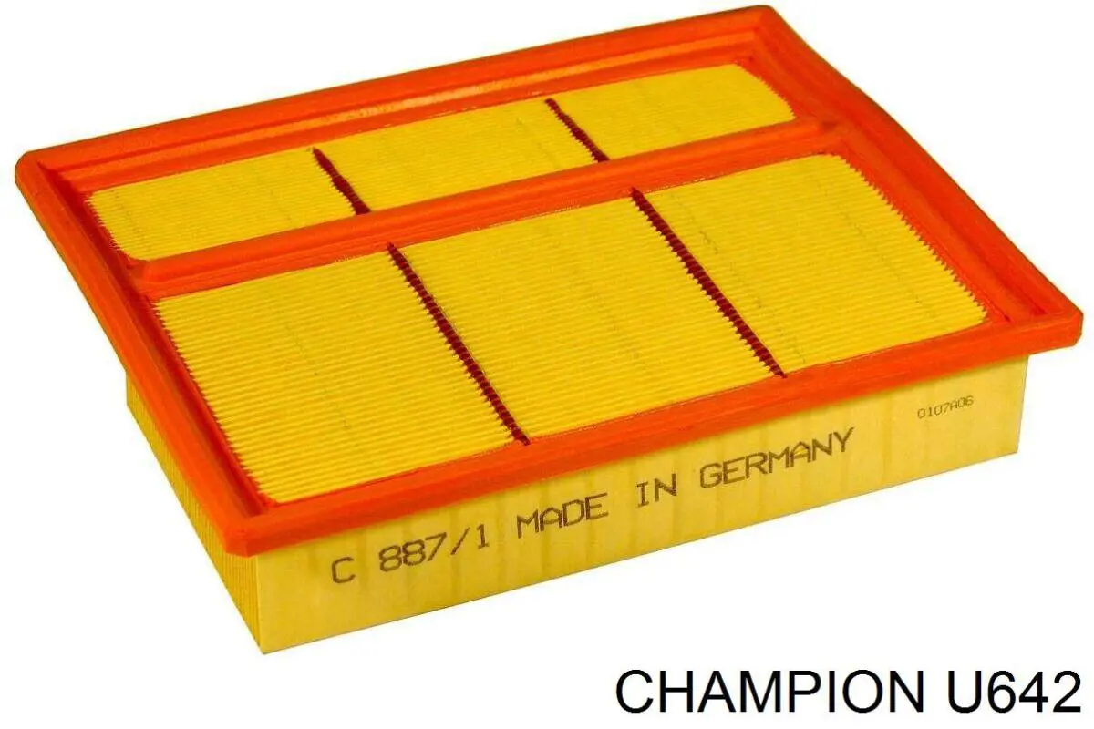Купить U642 Champion Автомобильный фильтр воздуха