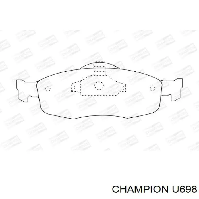 U698 Champion воздушный фильтр