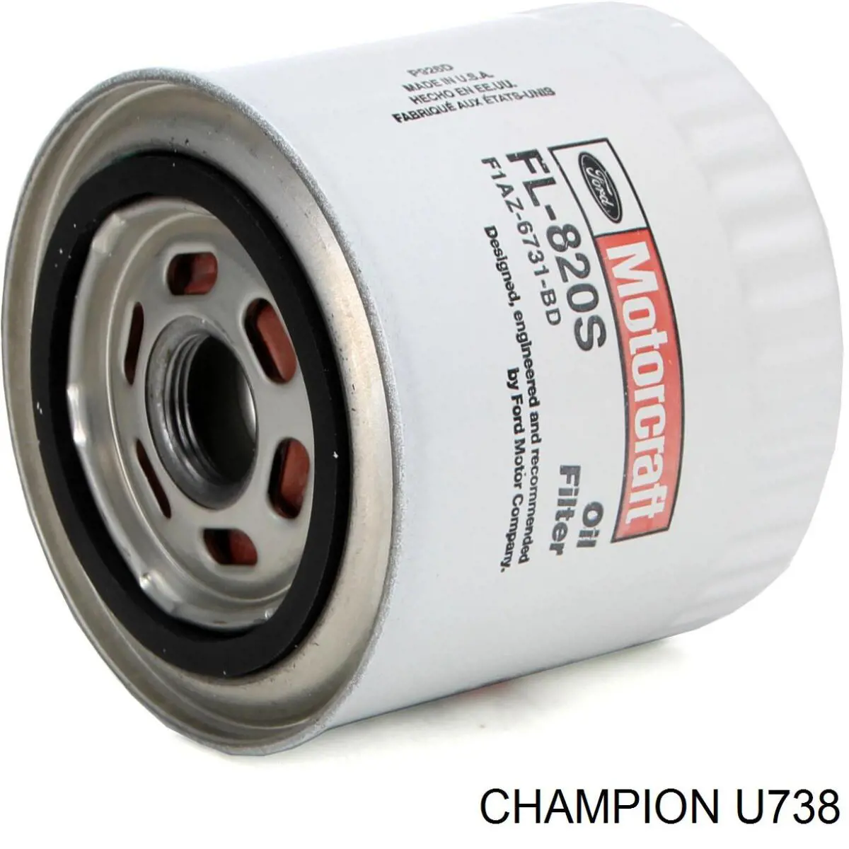 Элемент воздушного фильтра Champion U738 цена, от 3.81 USD