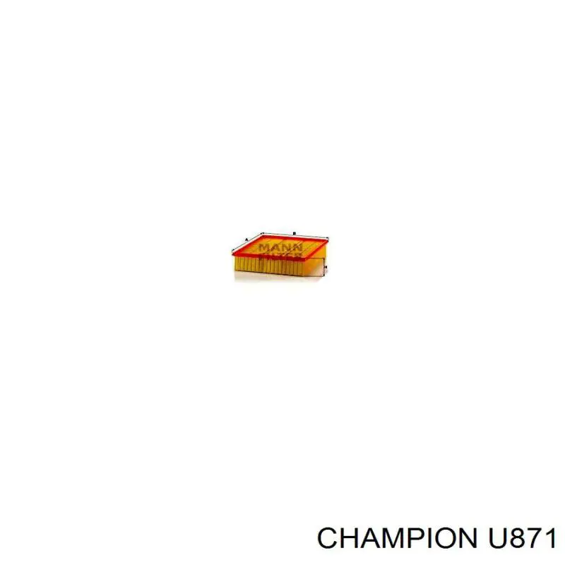 U871 Champion Воздушный фильтр двигателя