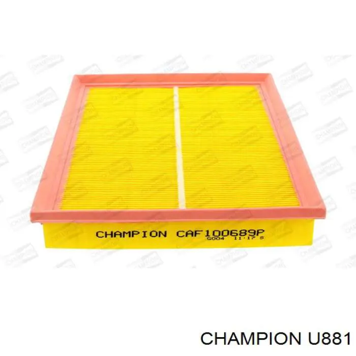 U881 Champion Воздушный фильтр двигателя