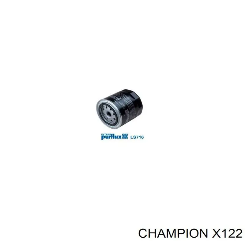 X122 Champion Масляный фильтр двигателя