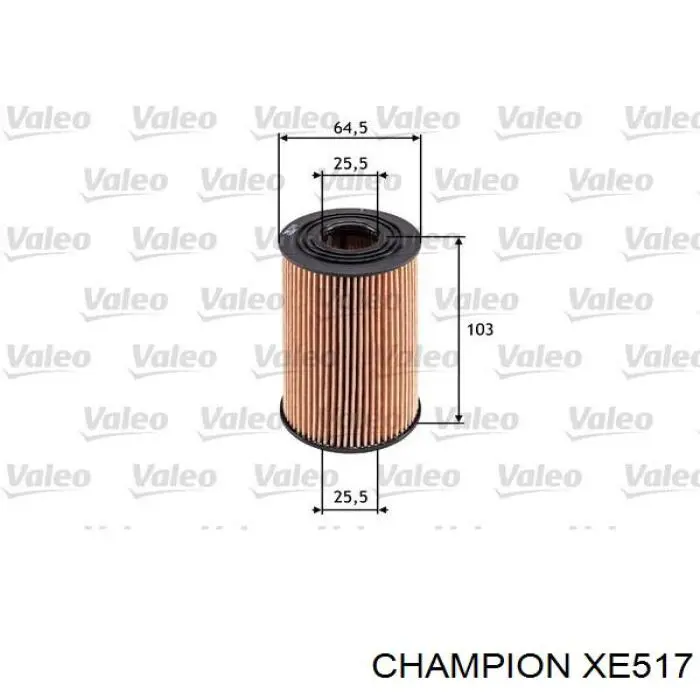 Filtro de aceite XE517 Champion