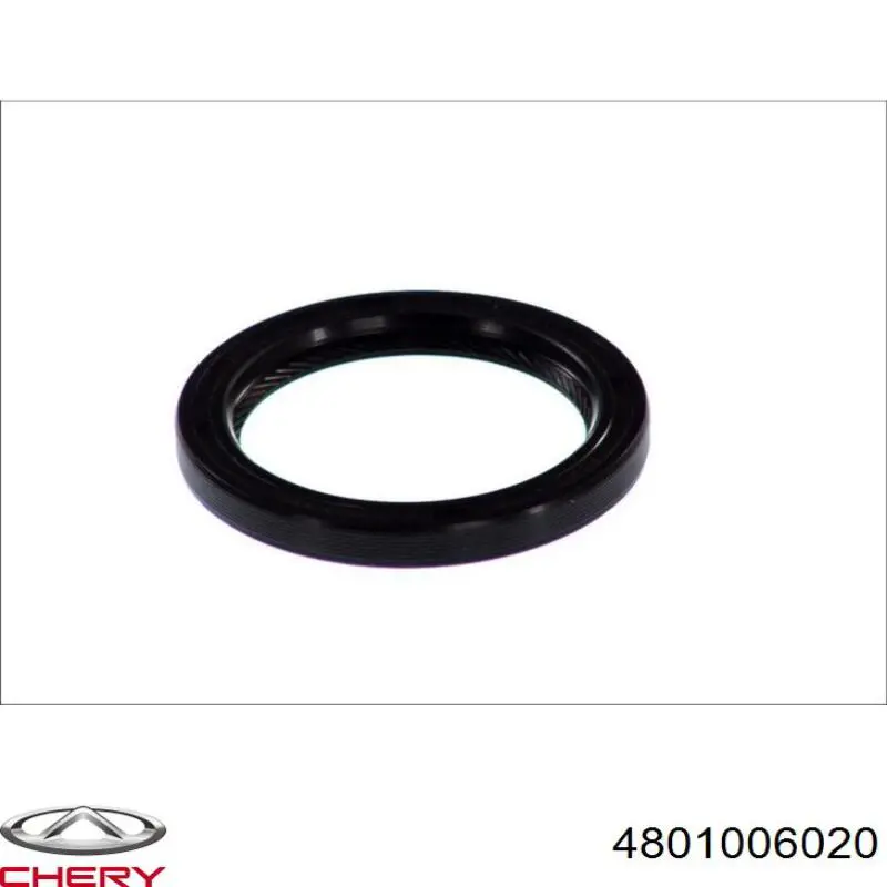 Сальник двигателя распредвала Chery 4801006020 цена, от 0.71 USD