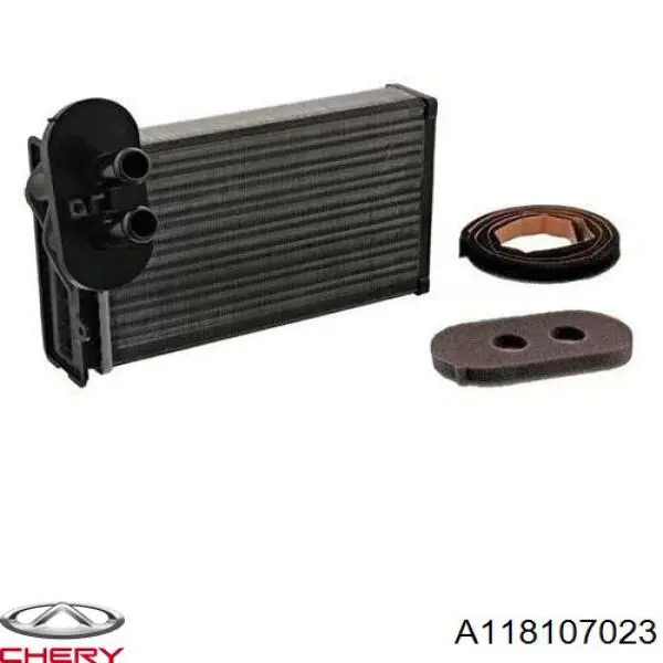 Радиатор печки (отопителя) Chery A118107023 цена, от 16.08 USD