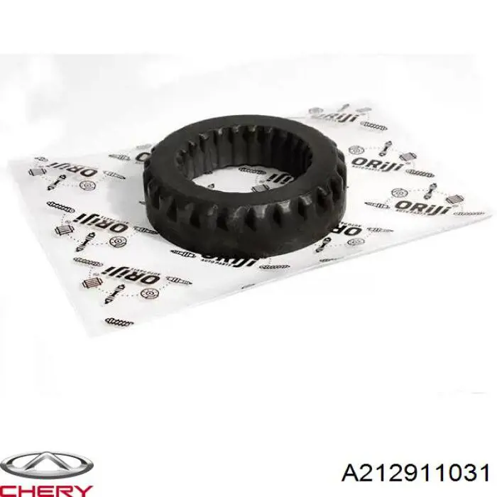 A212911031 Chery проставка (резиновое кольцо пружины задней верхняя)