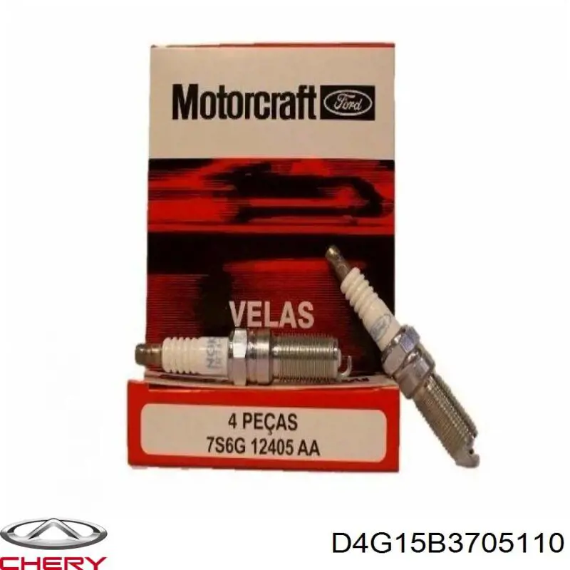 D4G15B3705110 Chery Катушка зажигания