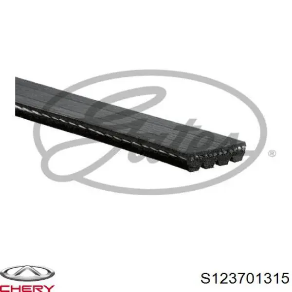 S123701315 Chery Поликлиновый ремень