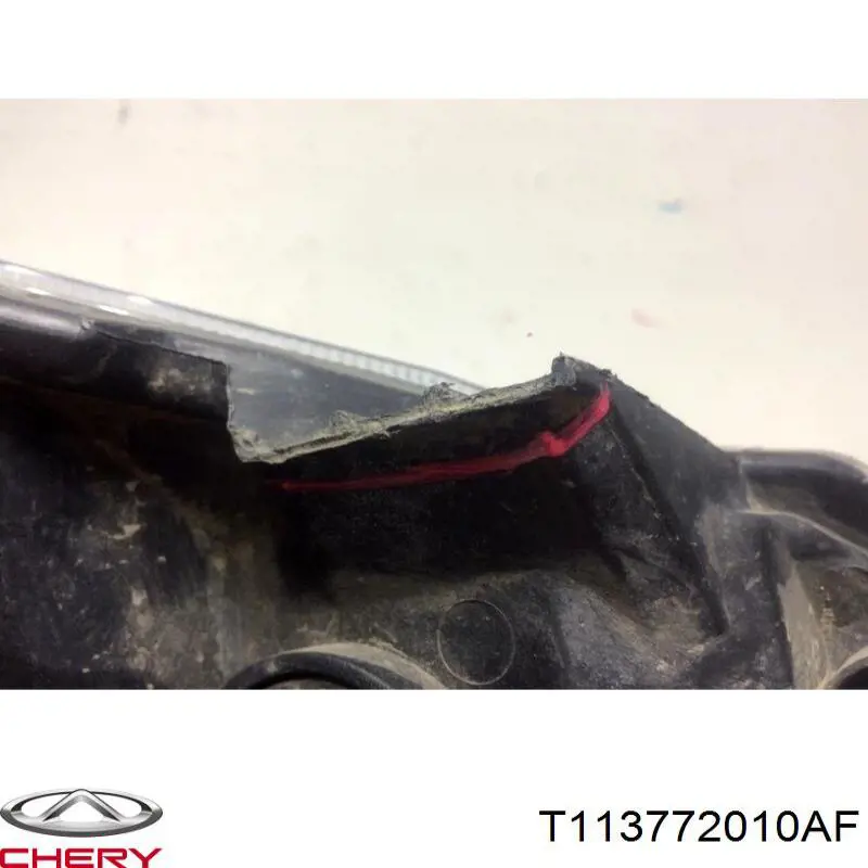 Левая фара T113772010AF Chery