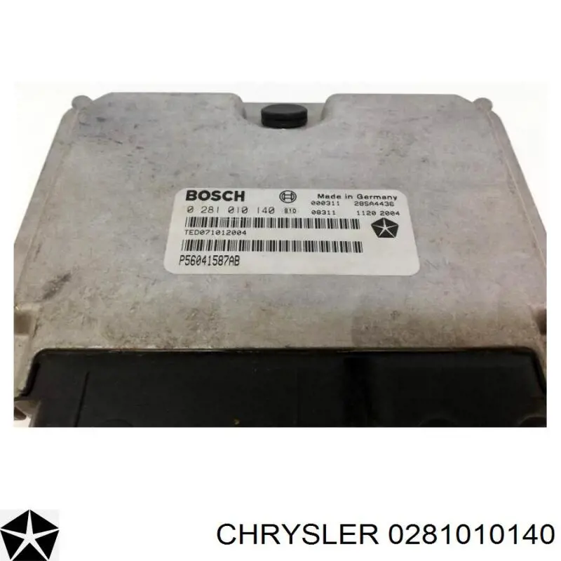 Блок управления двигателем 0281010140 Chrysler