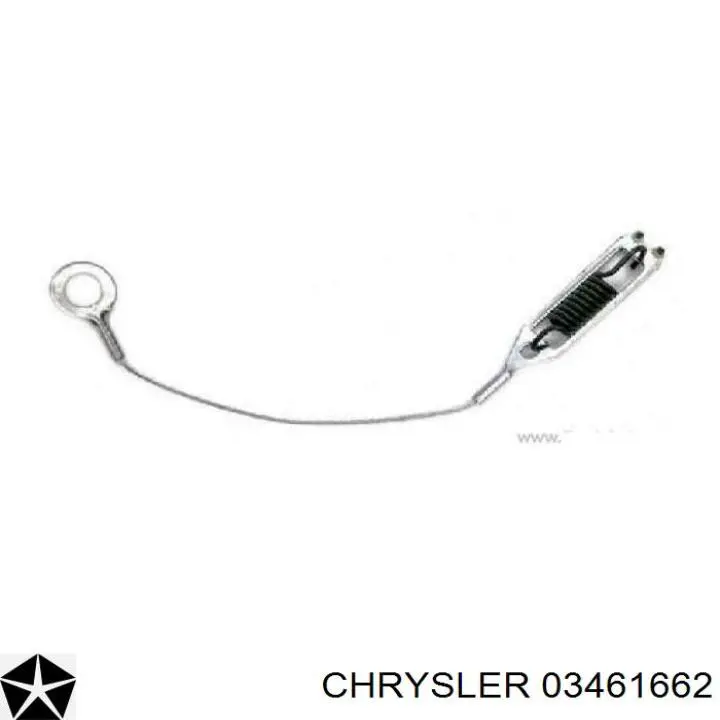 03461662 Chrysler ремкомплект тормозов задних