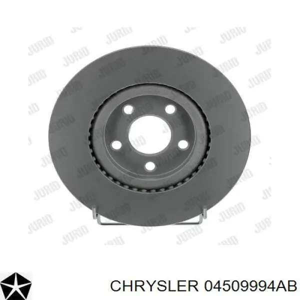 Передние тормозные диски 04509994AB Chrysler