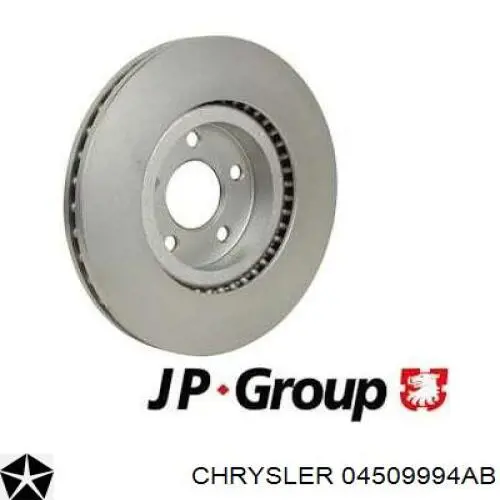 Купить 04509994AB Chrysler Ротор тормозной