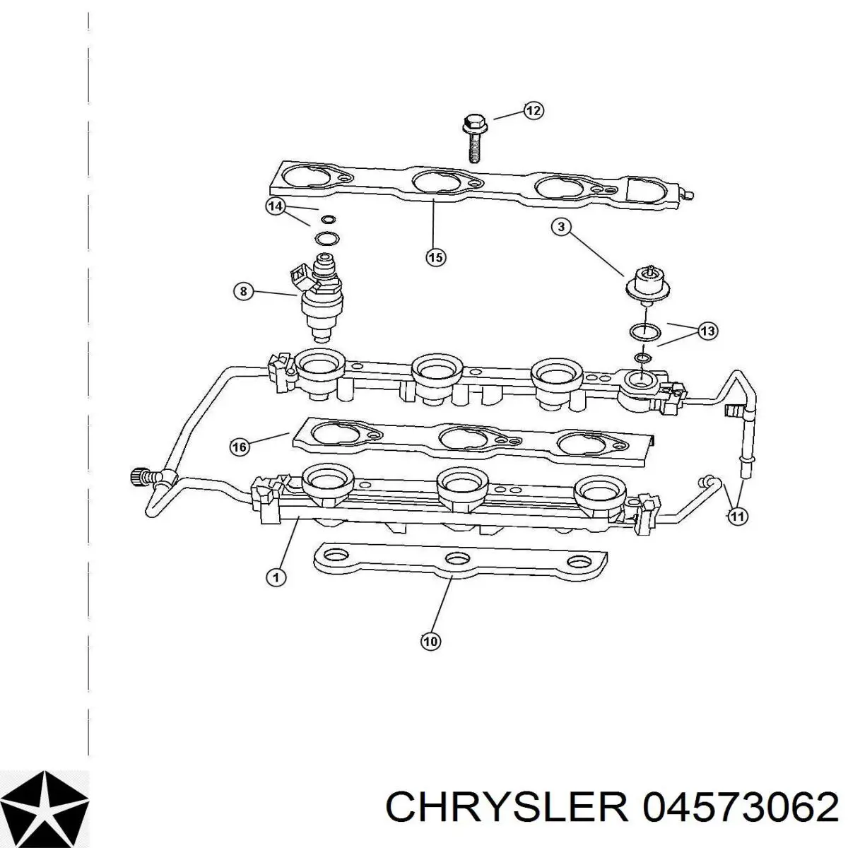 Топливные форсунки на Chrysler Intrepid  