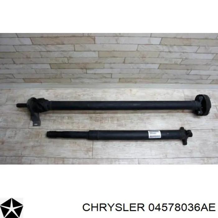 Вал карданный задний в сборе Chrysler 4578036AA цена, от 199.39 USD